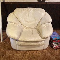 Leather Chair And Couch 