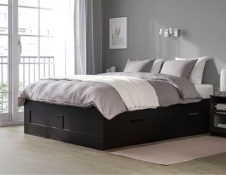 Ikea Brimnes Queen Bed Frame