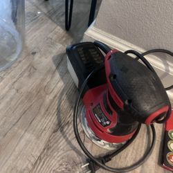 Orbital Sander With Sanding Pads
