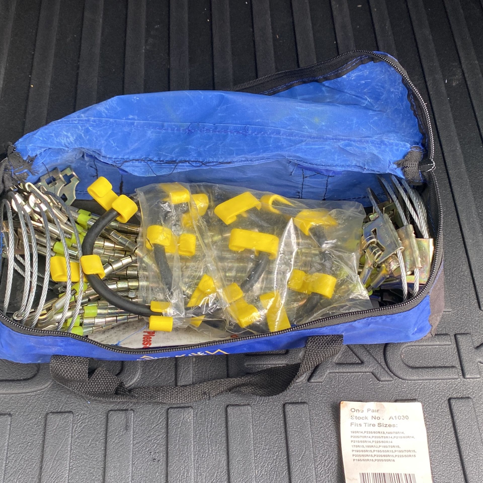 Tire Cables For Snow Travel