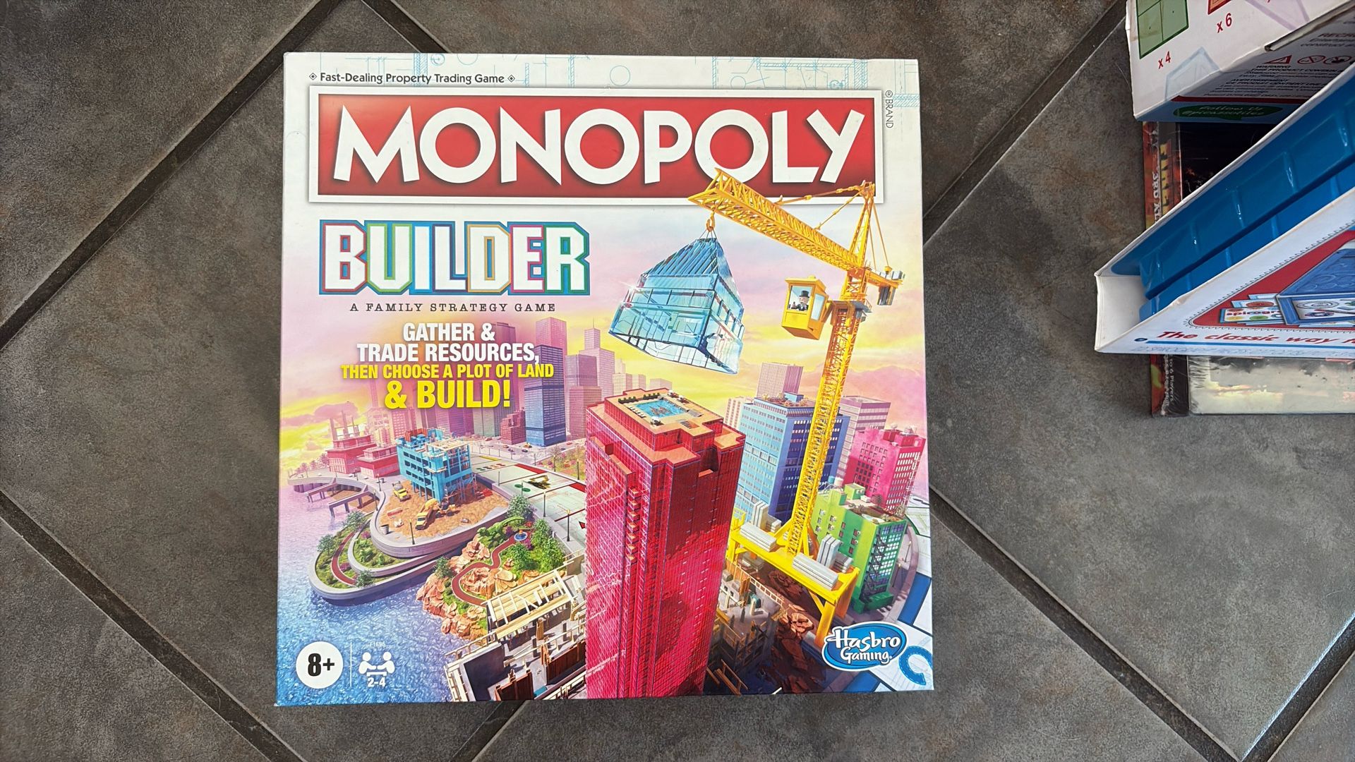 Monopoly Builder Board Game Unopened