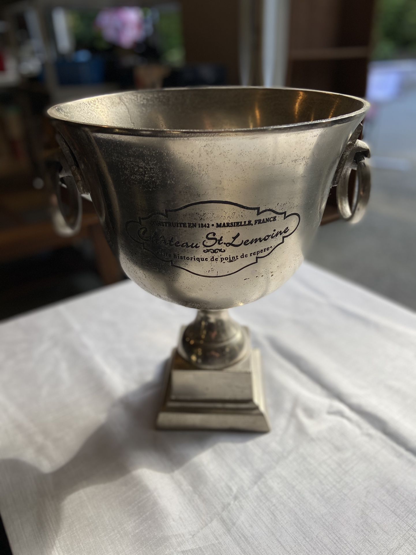 Silver Trophy Cup 