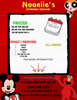 Affordable childcare ( Budget Friendly)