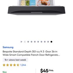 Samsung fridge like new no problems