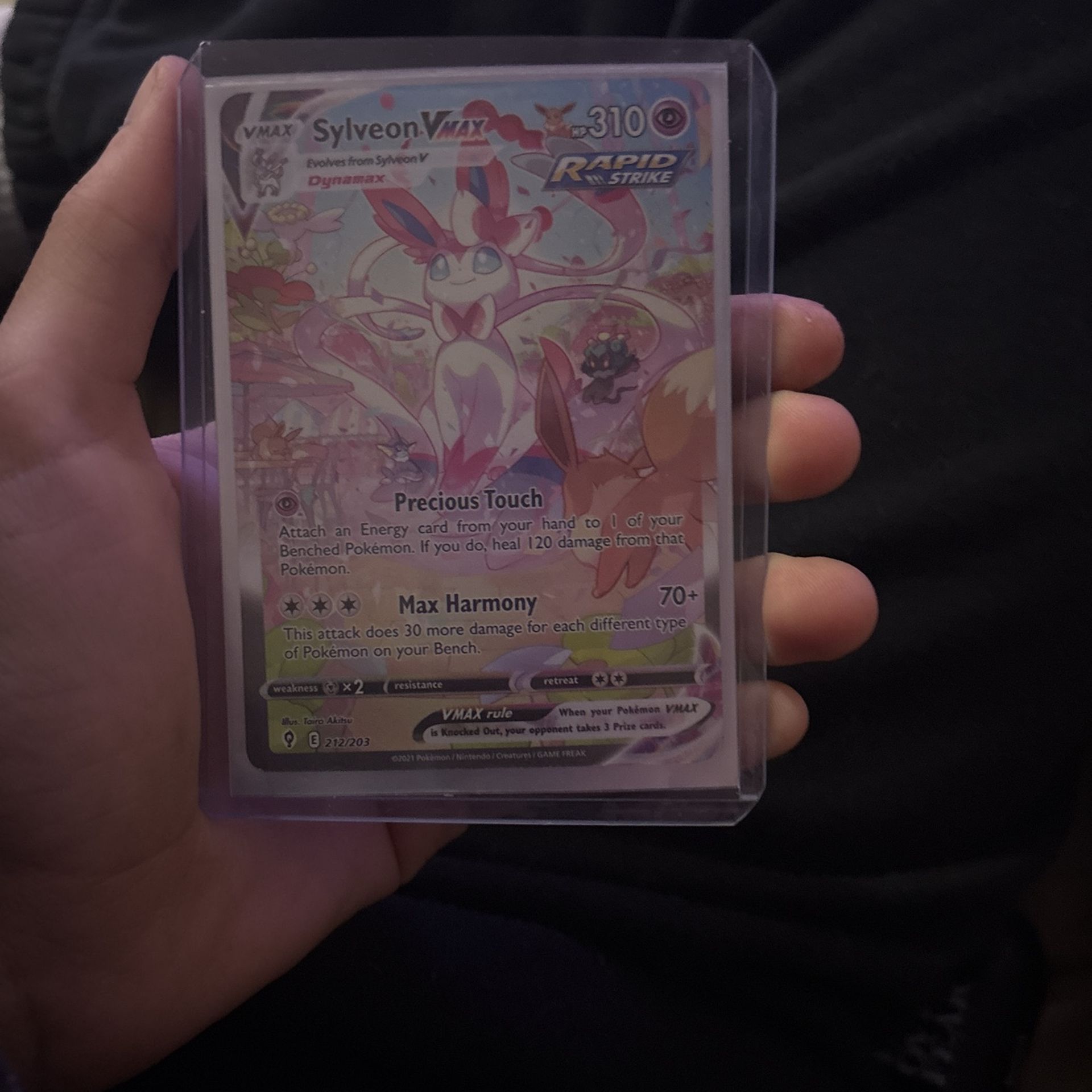Sylveon Vmax (non perfect condition)
