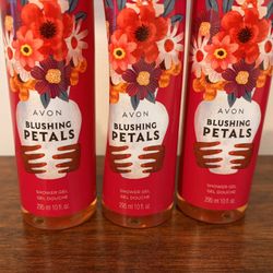 Avon Blushing Petals Shower Gel - Limited Edition! - New and Sealed!