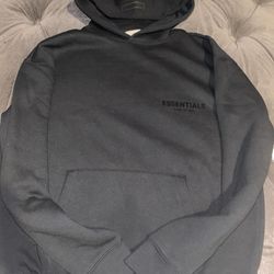 Black Essential hoodie Size M