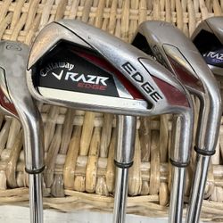 Callaway RAZR Edge Iron Set 5-9, SW Uniflex