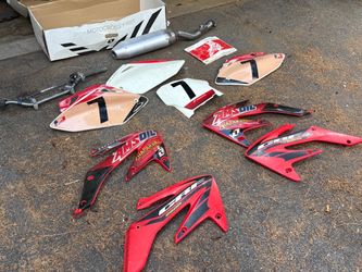 Motorcycle Plastics kit and parts