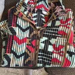 Men’s XL Multicolor Columbia Fleece
