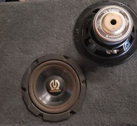4 Pioneer 8" subs in a Box