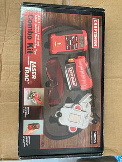 Craftsman laser trac combo kit- New
