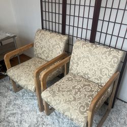 2 Chairs ( Free Delivery )