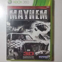Xbox360 Game... Mayhem !!!!