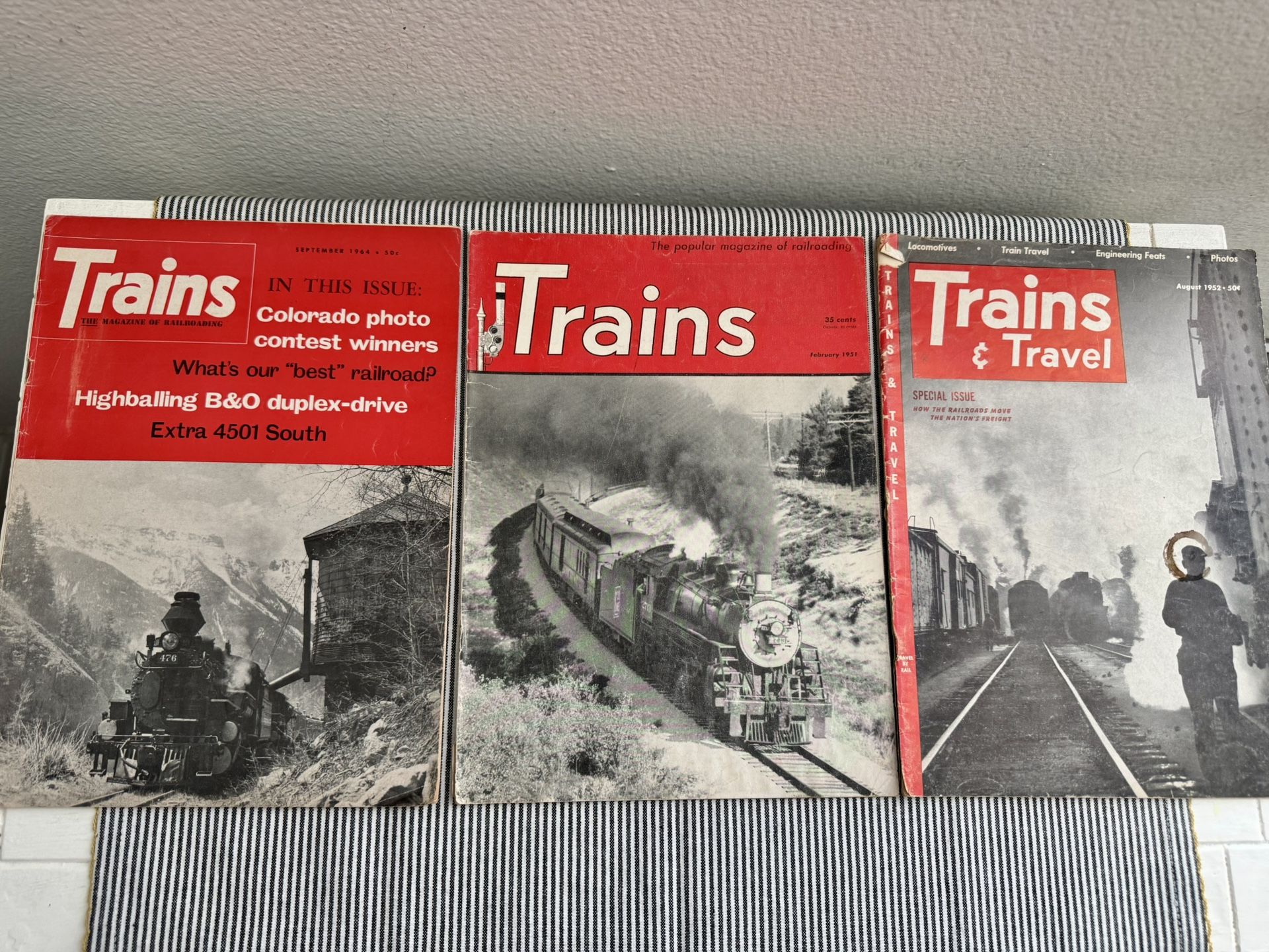 VTG . Trains Magazines