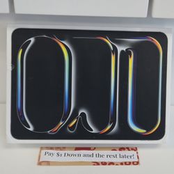 Apple IPad Pro 11 Inch OLED M4 Chip Tablet New - Pay $1 To Take It Home Today and pay the rest later.