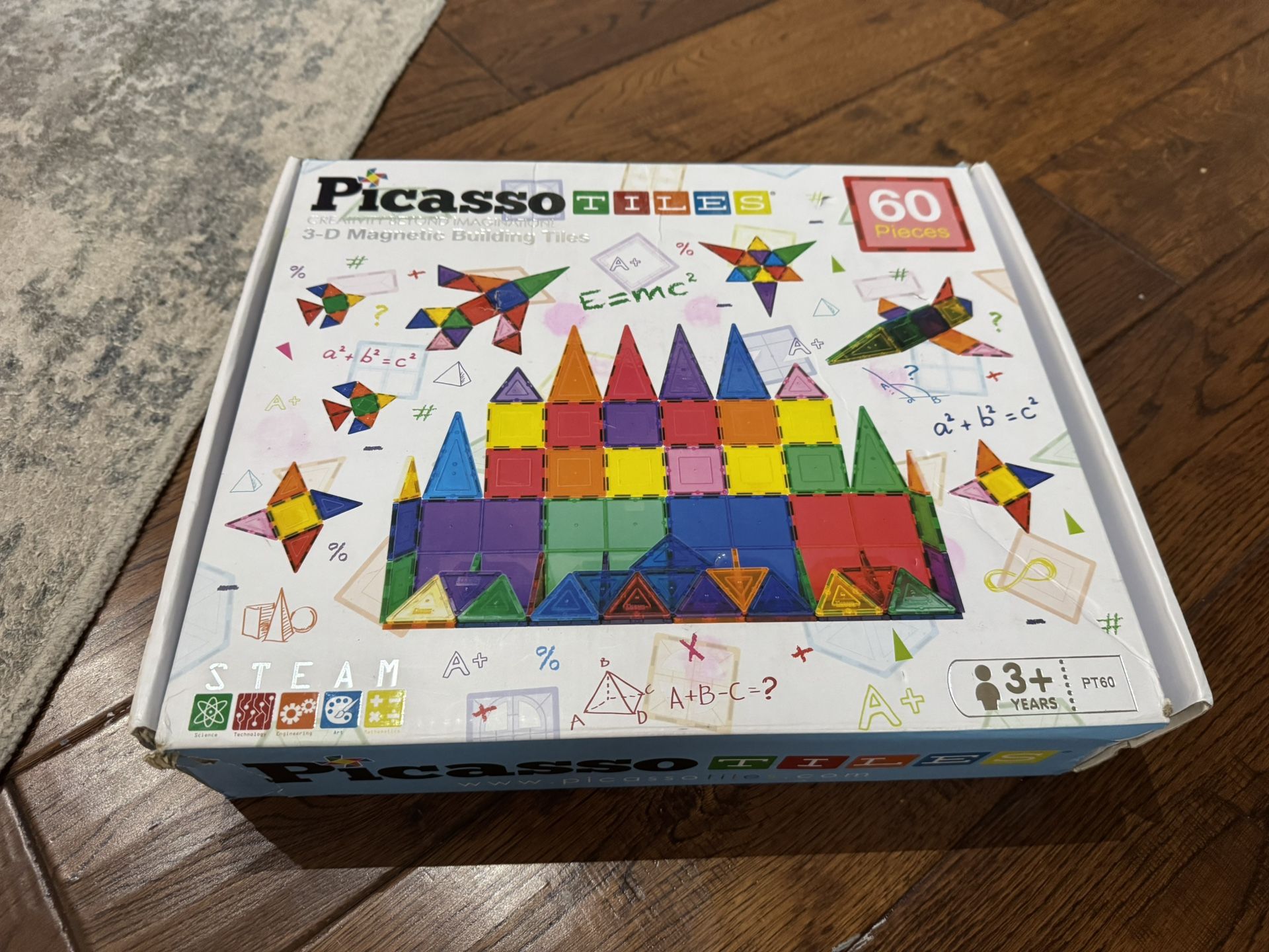 Picasso Magnetic Tiles 60pieces