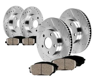 2004-2018 Mazda 3 Slotted Brake Set NEW