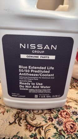 Nissan Blue 50/50 Coolant