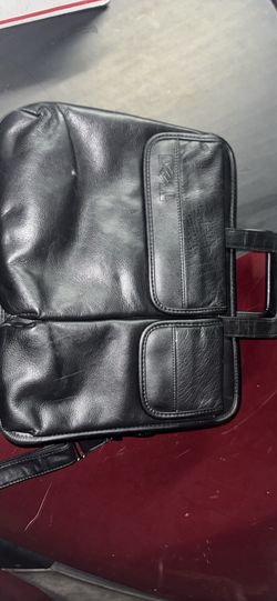 Dell Leather Laptop Briefcase