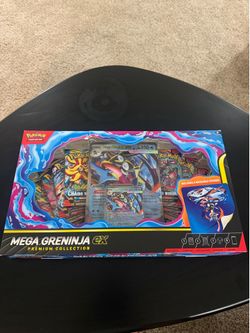 Pokemon Mega Greninja Ex Box