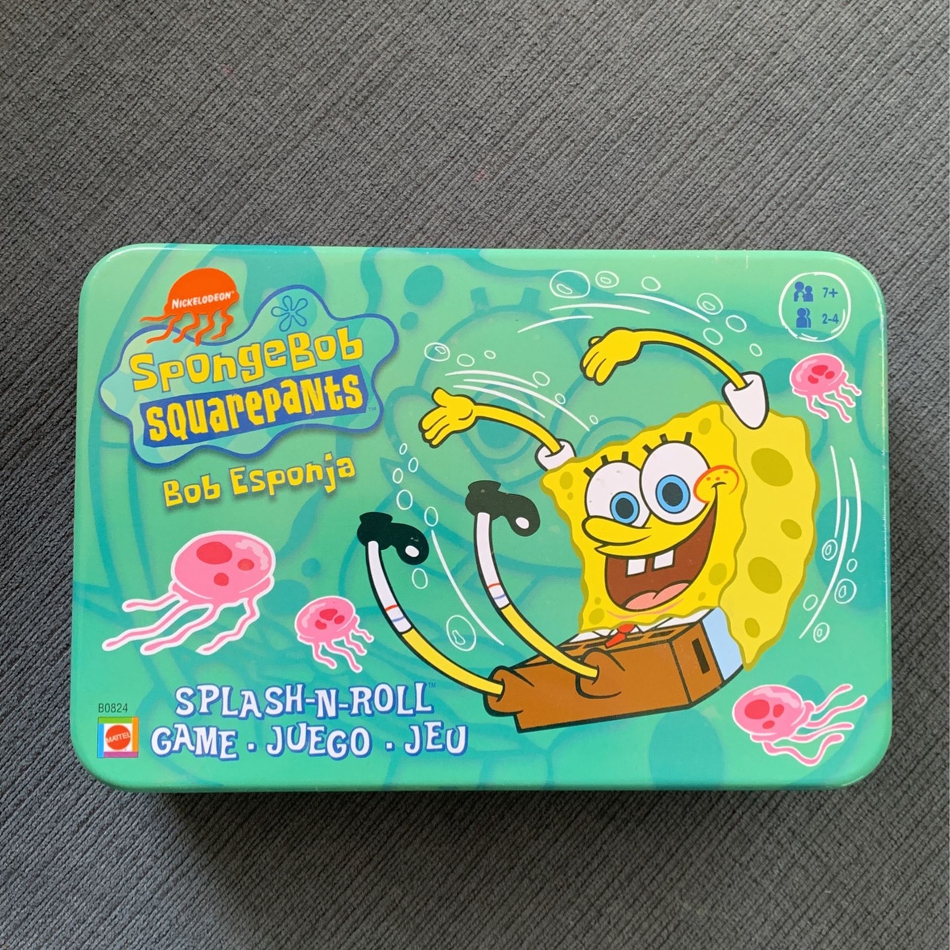 Spongebob Squarepants Splash-N-Roll Game 2002 NEW