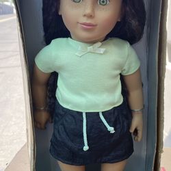New Tolly Tots 18” Trisha Doll Green Eyes & Freckles 2003