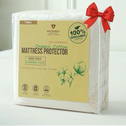 Waterproof Organic Mattress Protector Twin