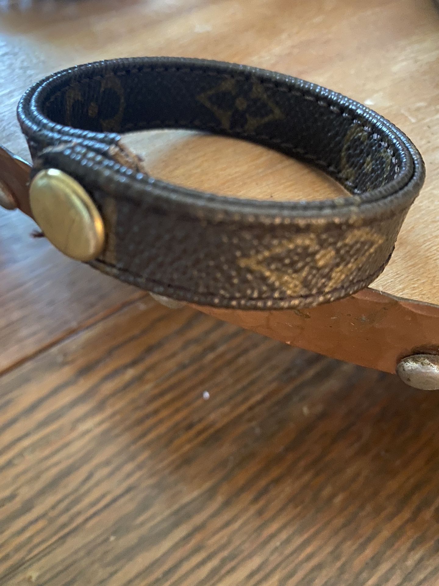 Louis Vuitton Authentic Canvas Cuff! 