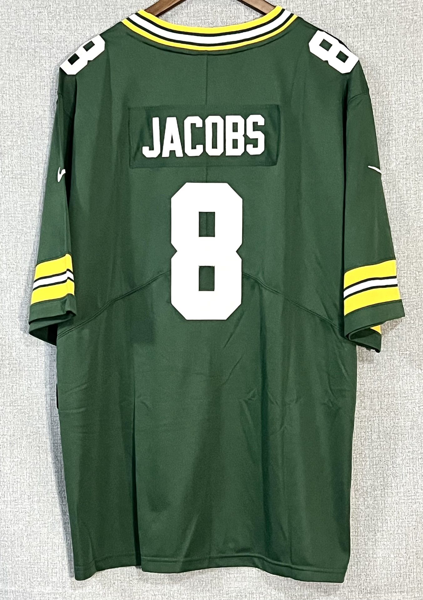 Josh Jacobs Jersey Green Bay Packers