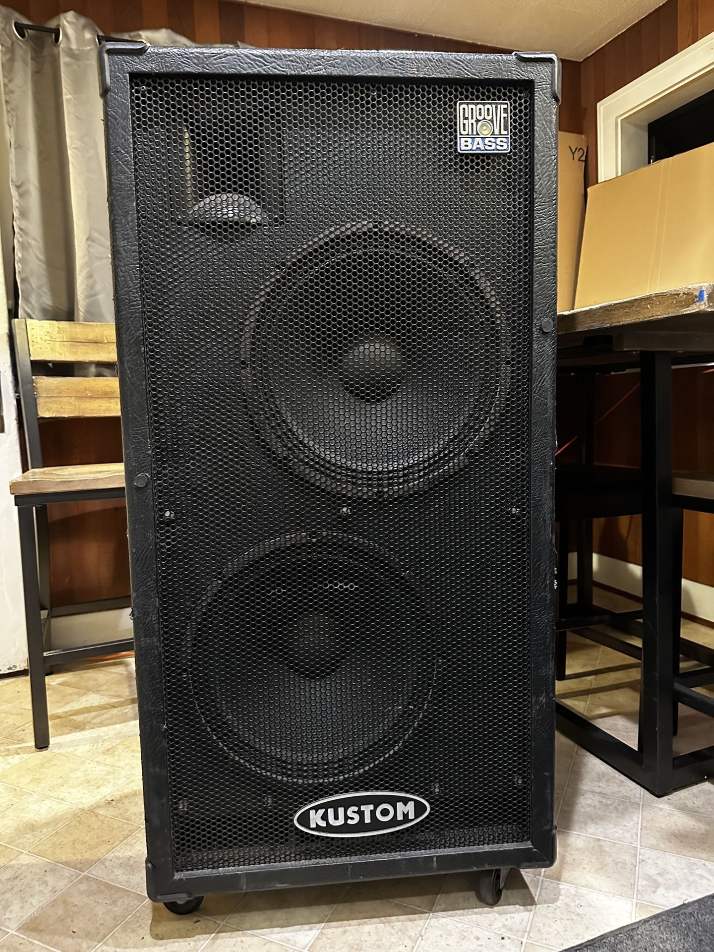 KUSTOM GROOVE 215H BASS CAB