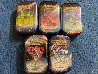 Pokémon Paldean Fates Storage Collector’s Tins (See Description)