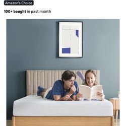 Full Size Bed Frame AND Mattress