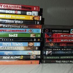 28 Movie Lot – 24 DVDs & 4 Blu-rays (Various Titles)