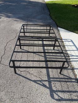 Folding Steel Twin Mattress Frame