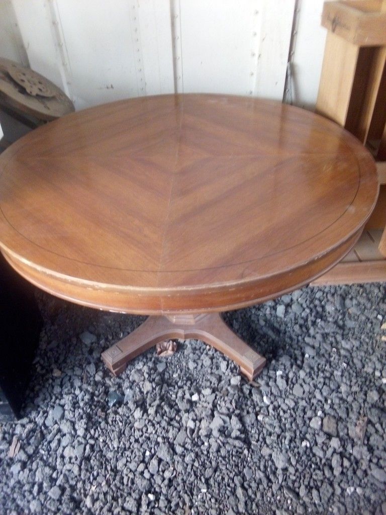 Nice Round Wooden Table