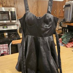 Janette John 3:16 Black Dress