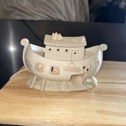 Precious Moments Ceramic Noah’s Ark Night Light 