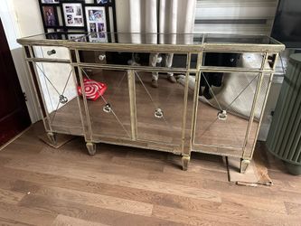Horchow Vintage-style Mirrored Buffet