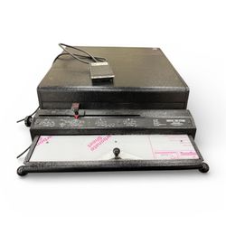 Rhin O Tuff Bindery Equipment. Punch And Coiler