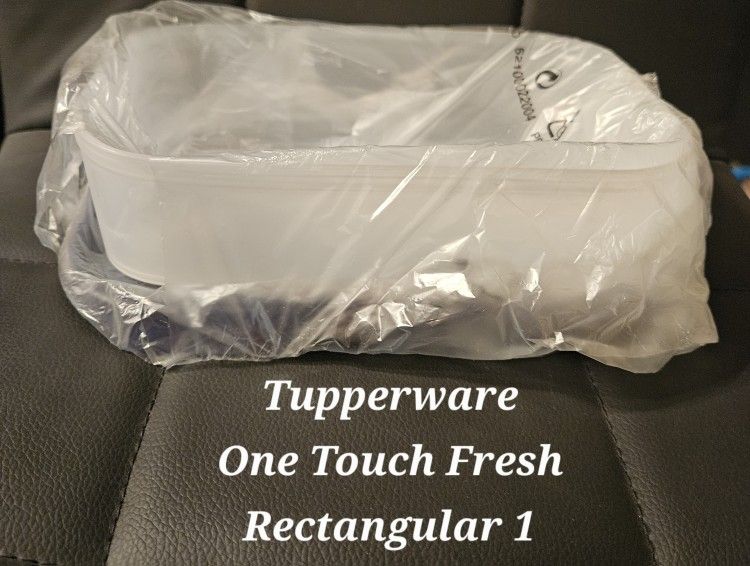 Tupperware One Touch Fresh Rectangular 1
