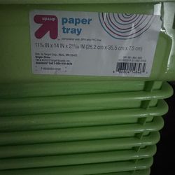 New Green Up & Up Paper Tray Bins by Target