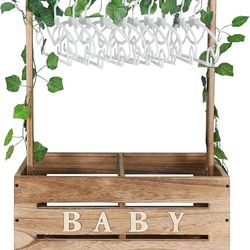 Wooden Baby Crate Closet with Handle ✨new