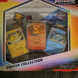 Prismatic Evolutions Poster Collection Pokemon 