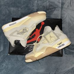 Air Jordan 4 Retro Off-White (Size: 8M)
