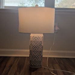 Lamp 23" tall 14" diameter