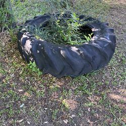 Old Tractor Tire….good For Workout Or Sandbox
