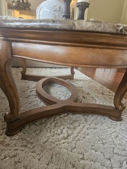 Marble Coffee and End Table