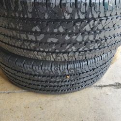 2 Bridgestone Tires Rim 16 And 1 Sentinel Rim 16