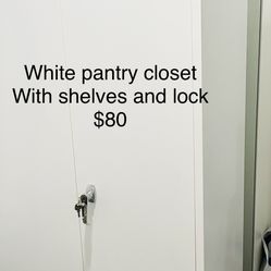 White Pantry Closet 